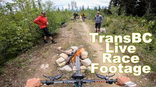 Live Race Footage from the 2022 TransBC Enduro