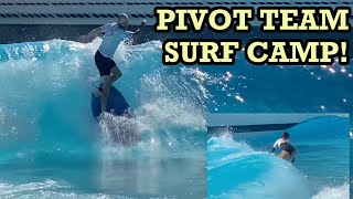 THE PIVOT TEAM GO SURFING AT ALAIA BAY !