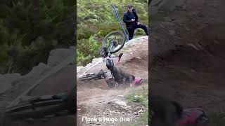 Massive MTB Crash At Glencoe!