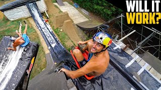 INSANE SLIP AND SLIDE JUMP IS PURE DANGER!!