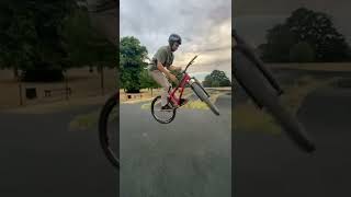 Hop-opposite barspin from today! ..#mtb...