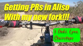 Getting PRs in Aliso Woods | Zeb Fork set-up |...