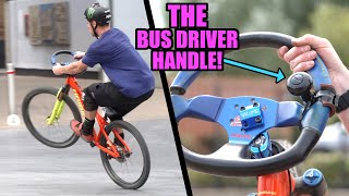 THE MTB STEERING WHEEL BIKE GETS MODIFIED!
