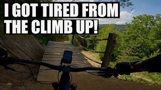 I rode Berm Park at Chestnut Mountain Park