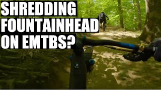 Riding Fountainhead Regional Park MTB Trails...
