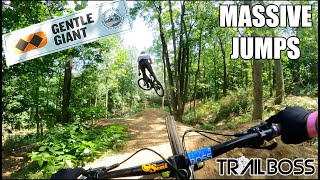 This trail is MASSIVE! Riding Gentle Giant...