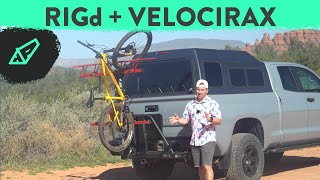 Bike Rack Setup - RIGd Ultraswing +- Velocirax...