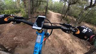 Osta Trail steep and rocky!!! Santa coloma de...