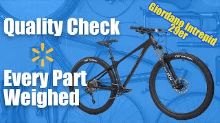 Walmart MTB the Giordano Intrepid: Build Check...
