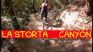 MTB Livorno 30.07.2022 sentieri LA STORTA, CANYON