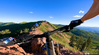Mountain Biking Utah's Wasatch Crest Trail on...