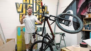 COLLECTING MY NEW CUSTOM MTB!