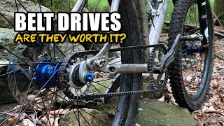 Are belt drives better than chains on a...