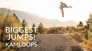 BIGGEST JUMPS AT THE KAMLOOPS BIKE RANCH!