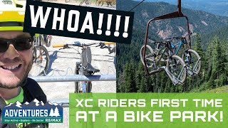 My First Bike Park Experience (Did I die?...