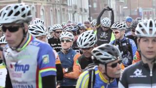 Amateurs challenge the Paris-Roubaix cobbles