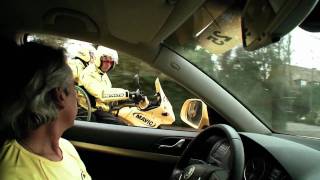 Paris-Roubaix  from inside the Mavic Service...