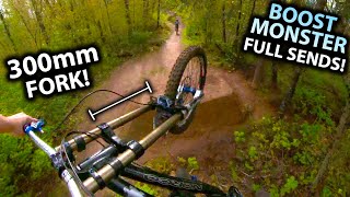 What's it like Riding BIG JUMPS on BIG...