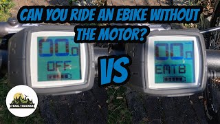 Focus Jam2 - Can you ride an ebike without the...