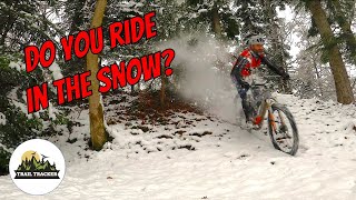 Tips for mountain biking in the snow and cold