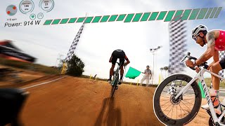 This CRIT RACE has JUMPS!?! (Critcross Cycling...