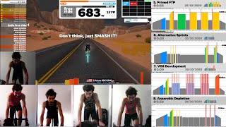 How I stacked up in the Zwift Academy (EVERY...