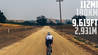 112mi/180km Gravel Route only had 1 REST STOP...