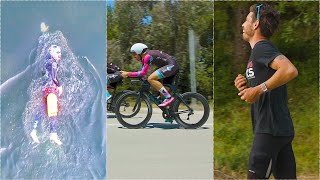 OFF THE COUCH IRONMAN (Road Cyclist tries an...