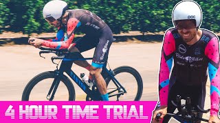 4 hours on a TT bike! (My Sub 4 hour Century...