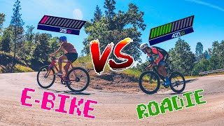 Road Cyclist VS Stay at Home Mom on an E-BIKE!...
