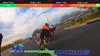 I LAPPED the field SOLO!!! (Cycling Race...