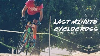 A LAST minute decision to race CYCLOCROSS