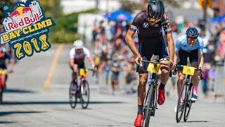 Racing in the RedBull BAY CLIMB (21% grades...