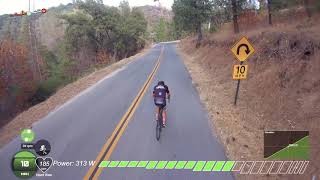 FULL drone video w/ commentary  of a Strava KOM