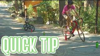 (Quick Tip) How to Improve Bike Handling...