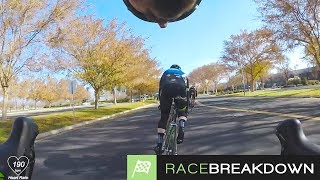 Racing a CRIT with bad fitness (CYCLING RACE...