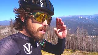 Riding Bikes On Empty Forest Roads