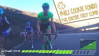 FULL FIRST CLIMB w/power at Phil Gaimon's...
