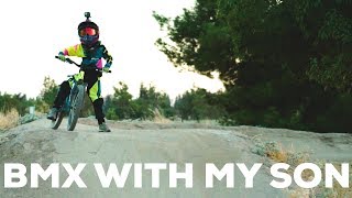 BMX & Pump Track With My 6-Year Old Son