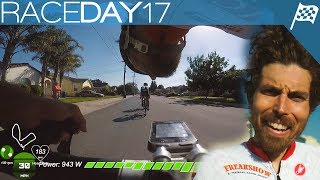 Non-Stop Attacking In The Crit | Raceday Vlog
