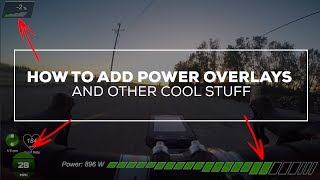 Adding Power/Speed Overlays w/ a GoPro...