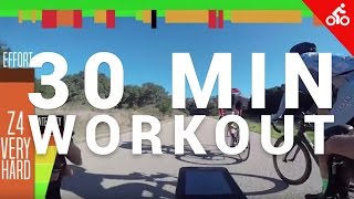 30 MIN live action cycling workout (SUFFERFEST...