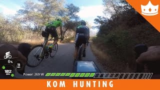 Strava KOM Hunting With Some Pros