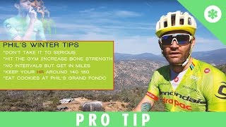 More Winter Cycling Training Tips WIth Pro...