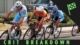 Criterium Breakdown - Visalia Crit P-1-2