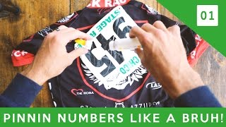 How To Pin Your Number Like A BRUH! (Cycling Tips)