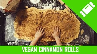 Vegan Cinnamon Rolls (by a 5 year old kid)