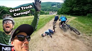 Ski Slope Slalom Carnage at the Kenda Trail...