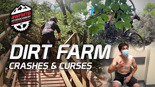 Dirt Farm MTB (aka Black Mountain) - Crashes...