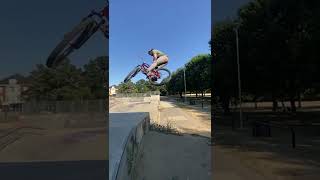 Stoked on this one today! ..#mtb #skatepark...